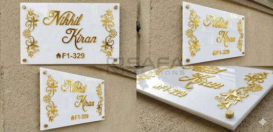 Custome Acrylic Name Plate