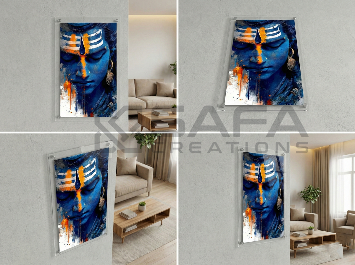 God Shiva UV Printing Art - Wall Decor
