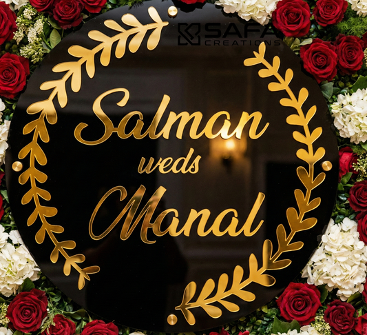 Wedding Backdrop-Round