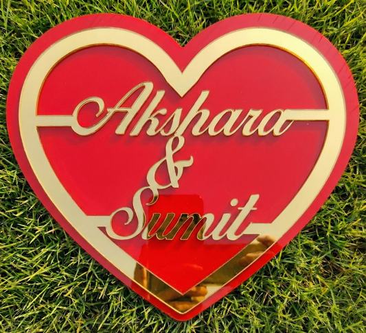 Wedding Backdrop- Heart