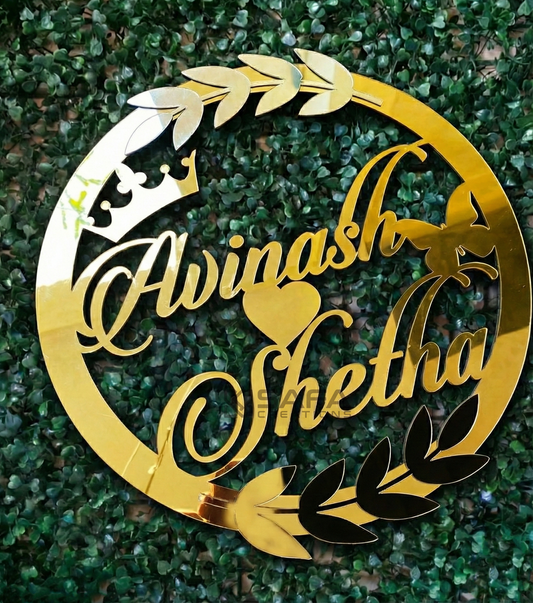 Wedding Backdrop- Names