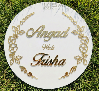 Wedding Backdrop-Round