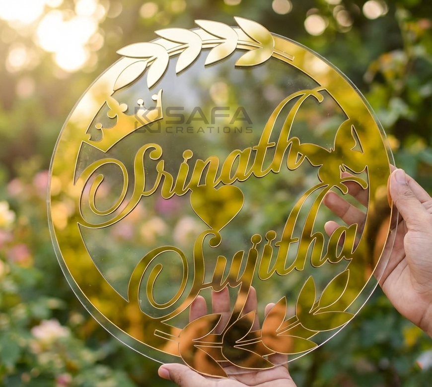 Wedding Backdrop- Names