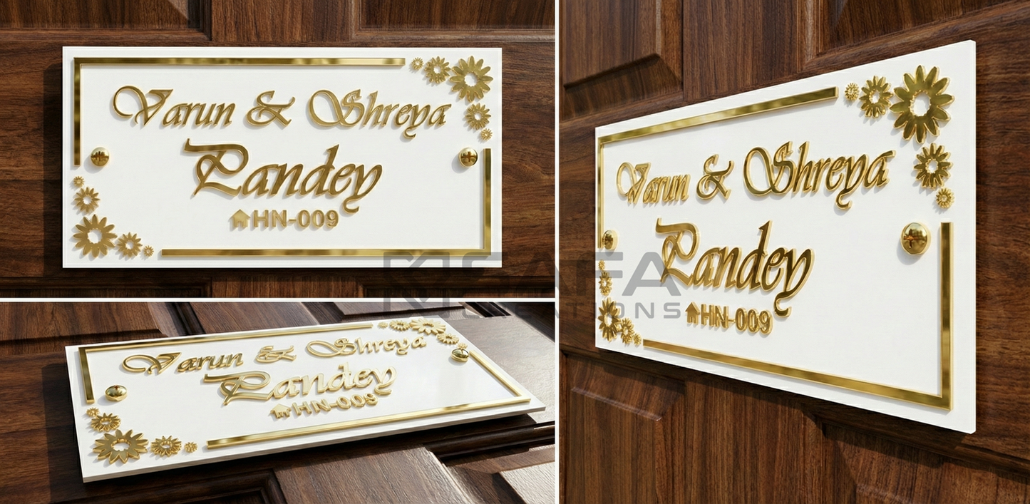 Custome Acrylic Name Plate
