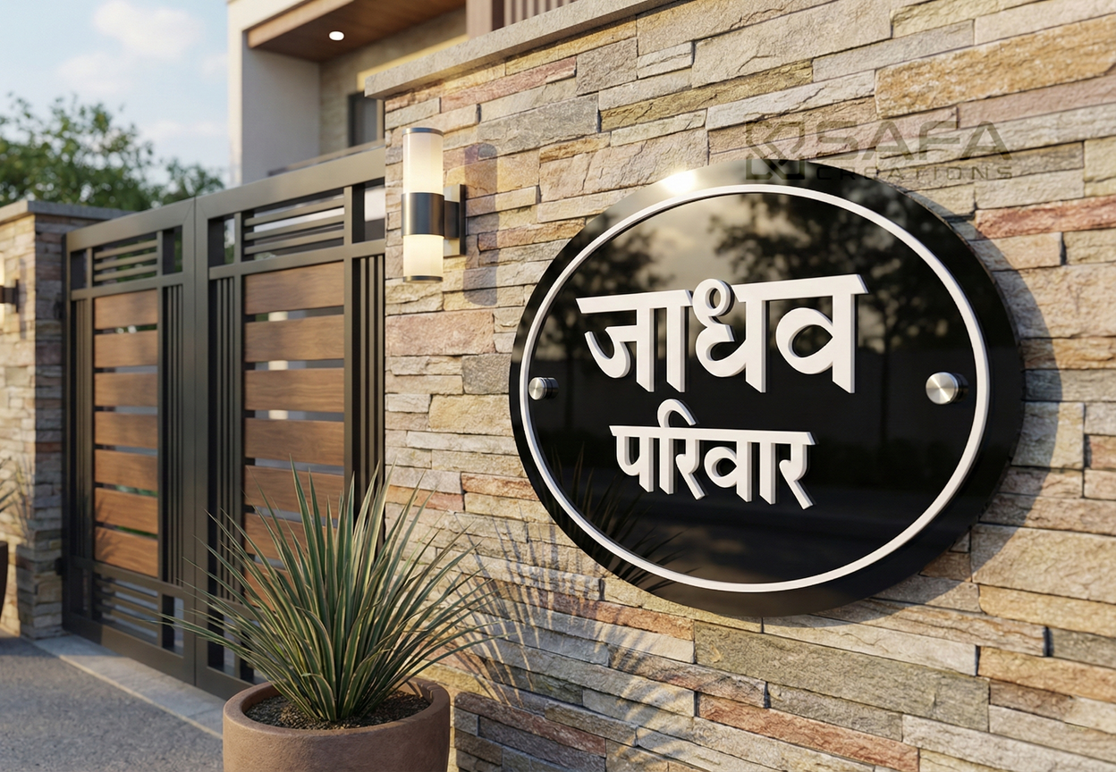 Custom Acrylic Name Plate