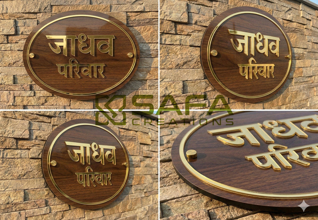 Custom Acrylic Name Plate