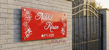 Custome Acrylic Name Plate