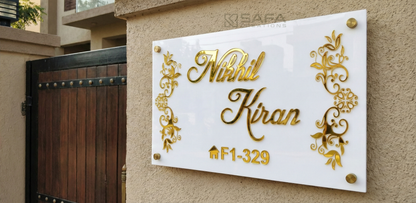 Custome Acrylic Name Plate