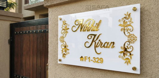 Custome Acrylic Name Plate