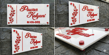 Custome Acrylic Name Plate
