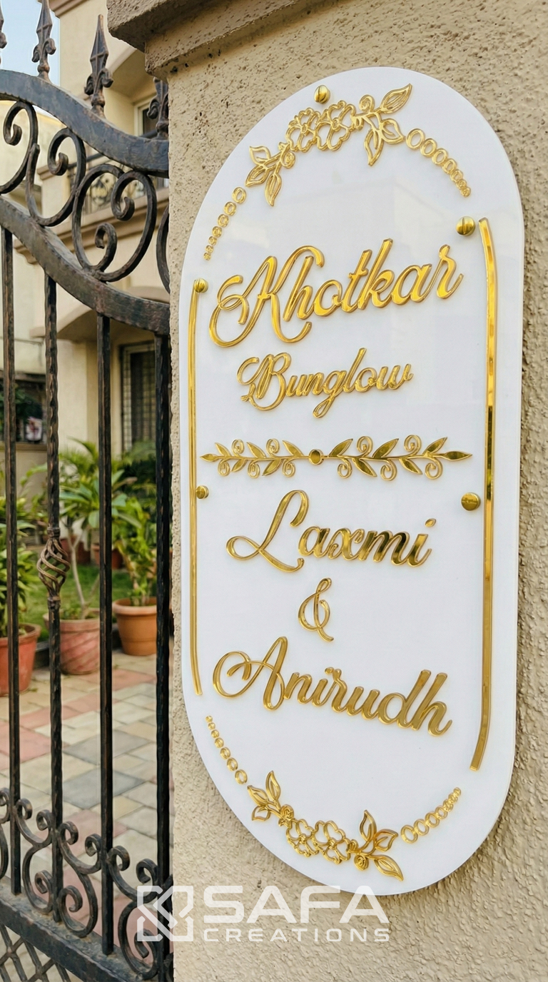 Premium Acrylic Name Plate