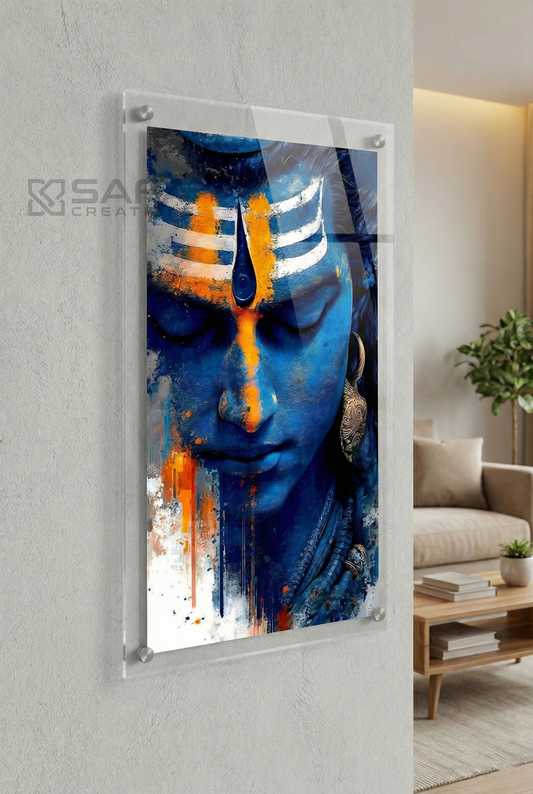 God Shiva UV Printing Art - Wall Decor