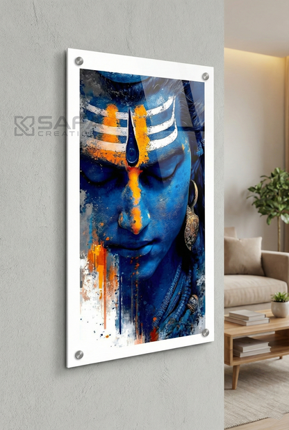 God Shiva UV Printing Art - Wall Decor