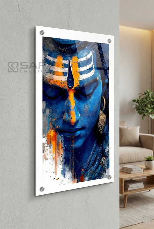God Shiva UV Printing Art - Wall Decor