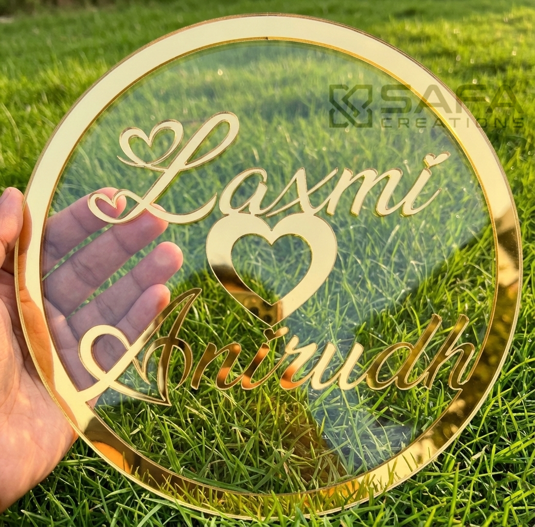 Wedding Backdrop-Round Clear