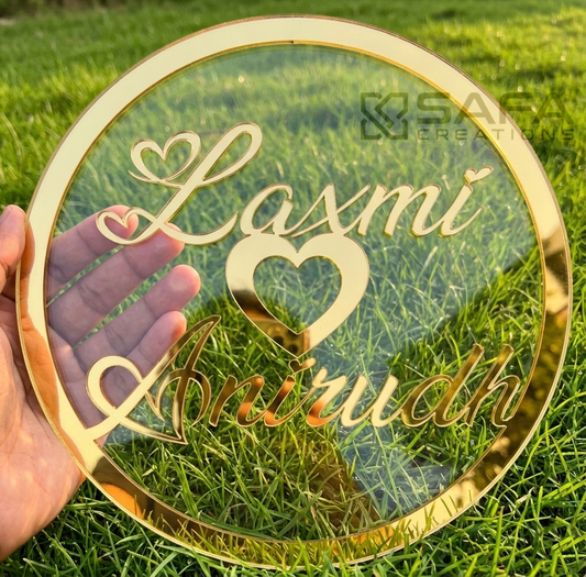 Wedding Backdrop-Round Clear