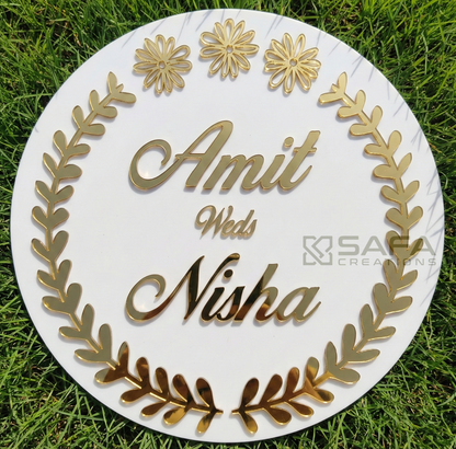 Wedding Backdrop-Round